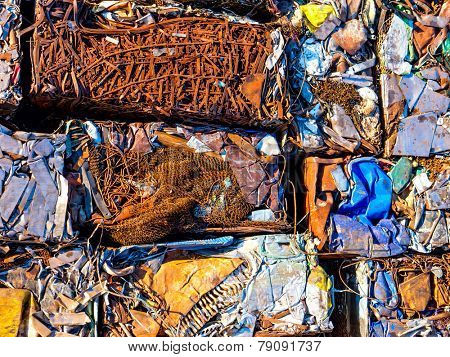Metal background.