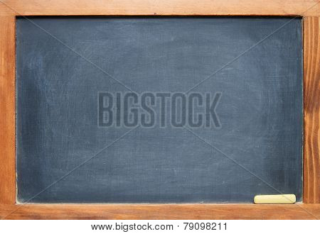 Blank Chalkboard In A Frame