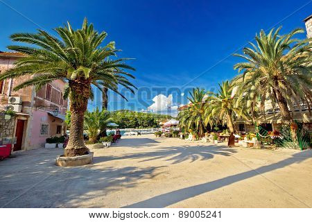 Stari Grad On Hvar Island Palm Waterfront