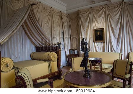 Interior Of Chateau De Malmaison, France