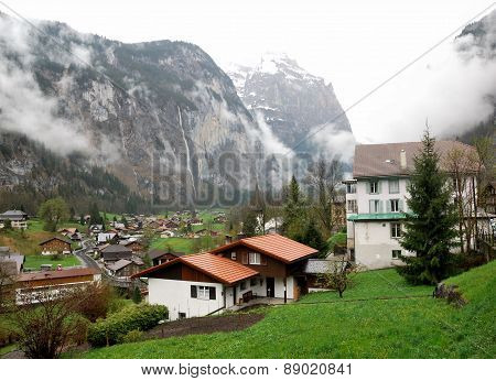 Townscape Of Interlaken, Switzerland