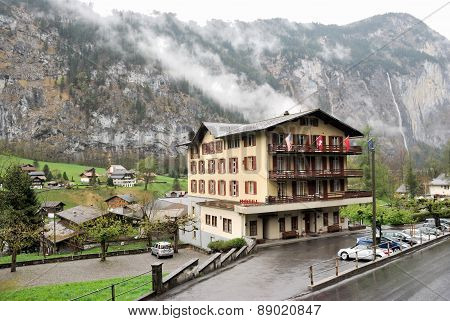 Townscape Of Interlaken, Switzerland