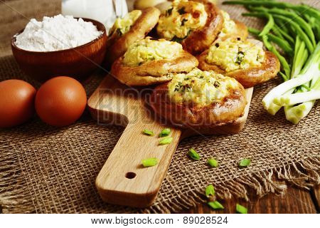 Shangi- Patties With Potatoes And Green Onion