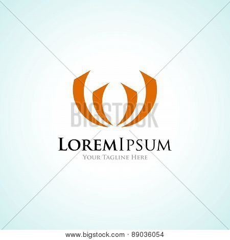 Greatness awaits company award winning brand concept elements icon logo