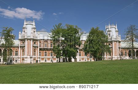 Grand Palace in museum-estate Tsaritsyno