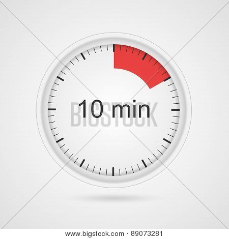 Vector Timer Icon.