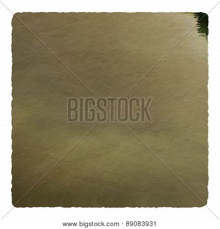 Abstract The Broad Strokes Wood Brown And Yellow