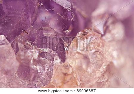 Amethyst Is Violet Variety Of Quartz Often Used In Jewelry