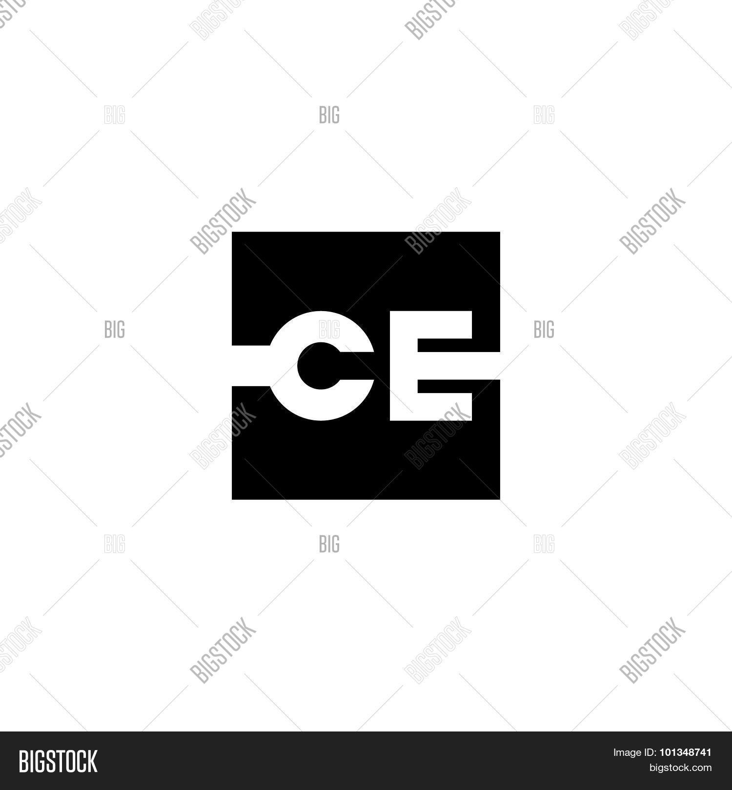 Sign Letter C E. Vector & Photo (Free Trial) Bigstock