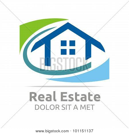 Logo Building Vector Real Estate Design
