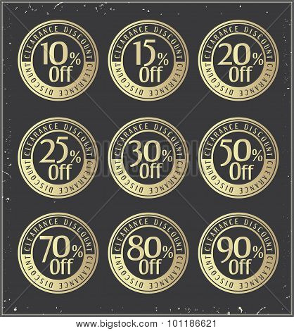 discount badges