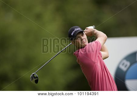 WENTWORTH, ENGLAND. 23 MAY 2009.Martin Kaymer GER) playing in the 3rd round of the European Tour BMW PGA Championship.