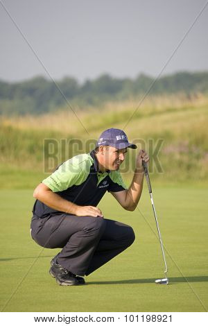 PARIS FRANCE, 02 JULY 2009. Padraig Harrington (IRL) competing in the 1st round of the PGA European Tour Open de France golf tournament.