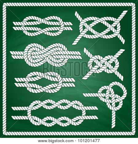 Sailor knot set.