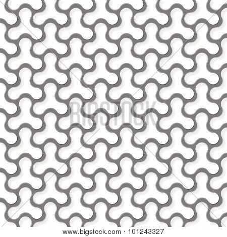 Material Grate Texture And Embossed Shadow, Background Vector