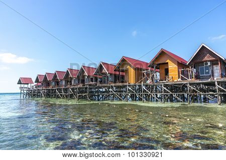 Floating chalet