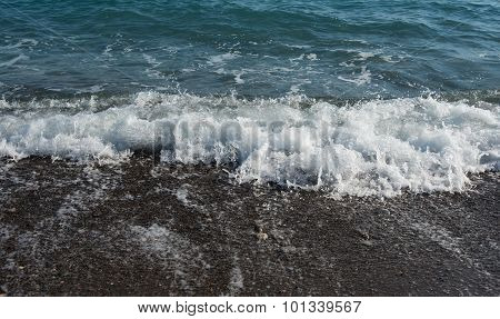 Seashore With Sea Waves