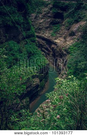 Guam gorge into wild nature