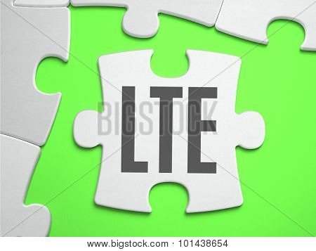 LTE - Jigsaw Puzzle with Missing Pieces.