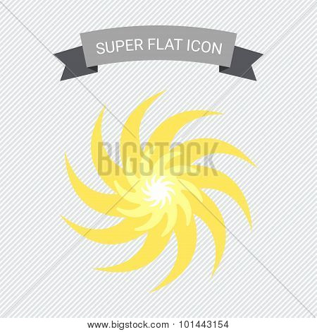 Sunny weather icon