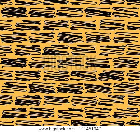 Abstract Background With Curvy Lines. Vector Illustration.