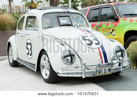 Volkswagen Herbie Beetle On Display
