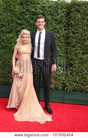 vLOS ANGELES - SEP 12:  Witney Carson, Carson Mcallister at the Primetime Creative Emmy Awards Arrivals at the Microsoft Theater on September 12, 2015 in Los Angeles, CA
