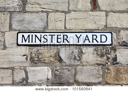 Minster Yard In York