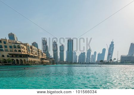 Dubai - JANUARY 9, 2015: Soul Al Bahar on January 9 in UAE, Dubai. Soul Al Bahar area is popular with tourists