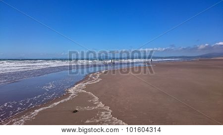 Beach In Harlech, Wales