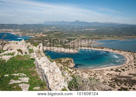 Voidokila Bay, Peloponnesus, Greece