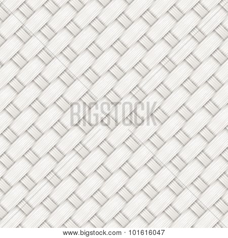 Gray Bamboo Weave Texture And Background Vector
