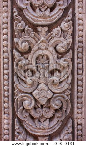 Carved Cement