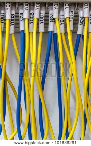 Wiring -- Control Panel With Wires