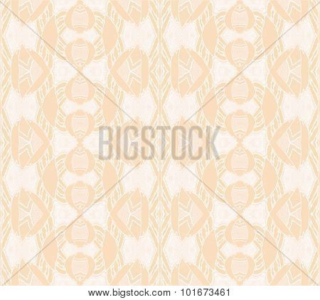 Seamless ornaments beige