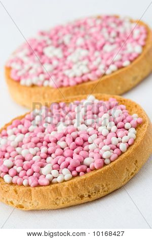 Rózsaszín és fehér Muisjes
