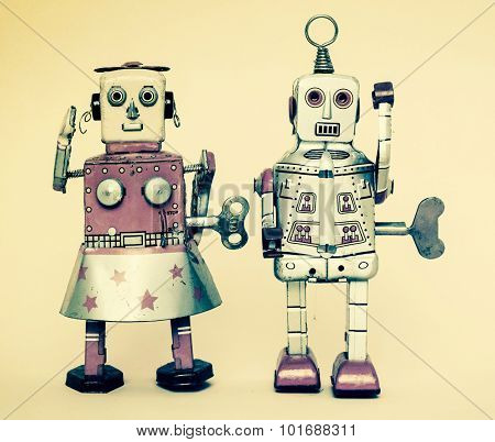 tow robots together