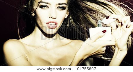 Woman With Perfume