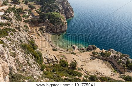The Sanctuary of goddess Hera at Perachora, Corinthia, Greece