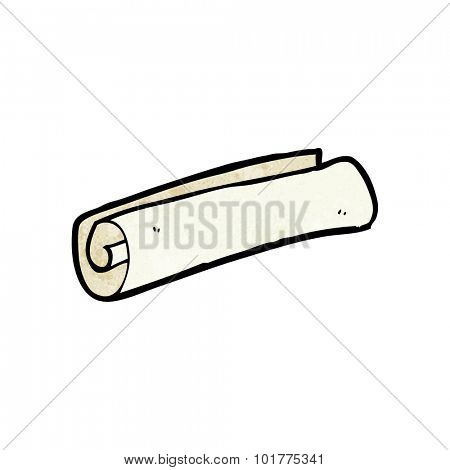 cartoon scroll