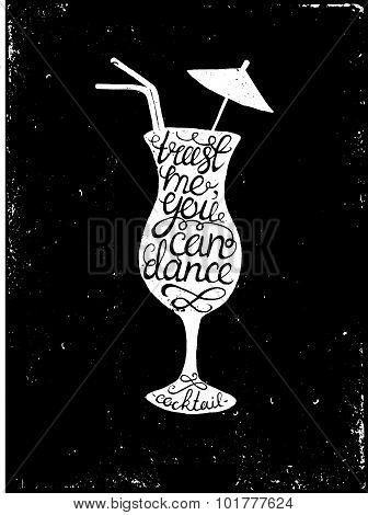 Hand Drawn Typography Poster.