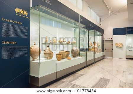 Heraklion Archaeological Museum At Crete, Greece