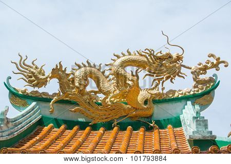 Dragon On Roof