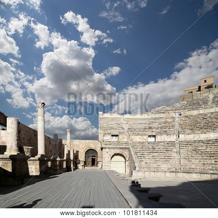 Roman Theatre in Amman Jordan