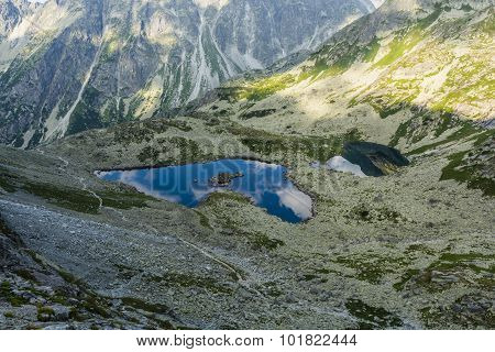 Ponds In The Valley - Dolina Zabia Mieguszowiecka (dolina Zabia, Dolina Zabich Plies, Kotlina Zabich