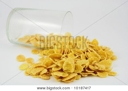 Korn med glas