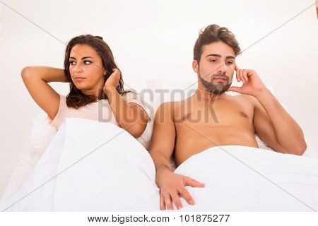 Couple In Bed