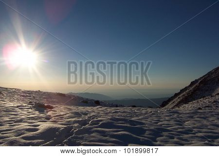 Awakening in the mountains