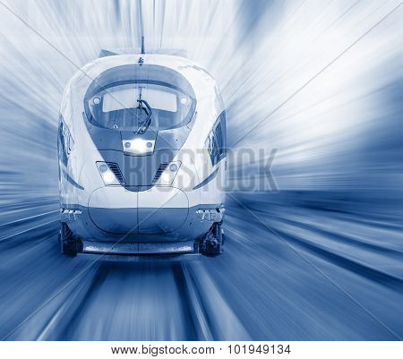 Modern High-speed Train.
