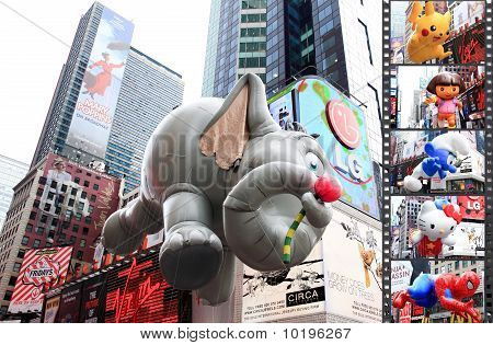พาเหรดวันขอบคุณพระเจ้าของ Macy 26 พฤศจิกายน 2009